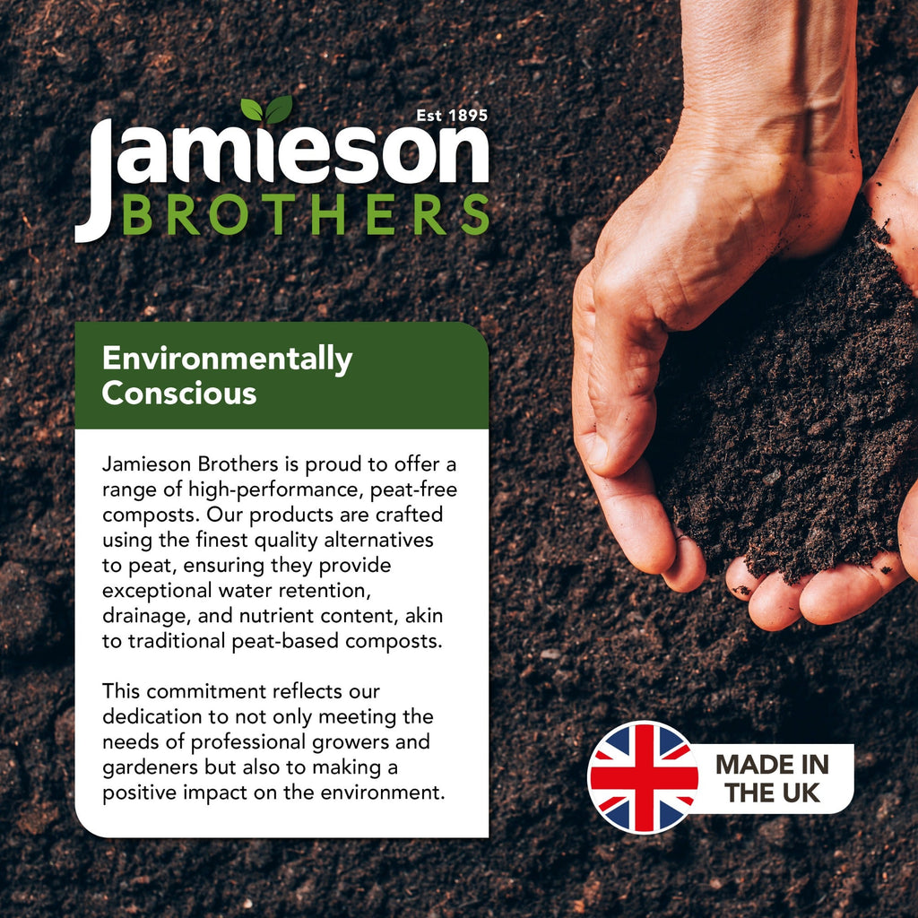 Peat Free Multi Purpose Compost 60L Professional Blend by Jamieson Brothers