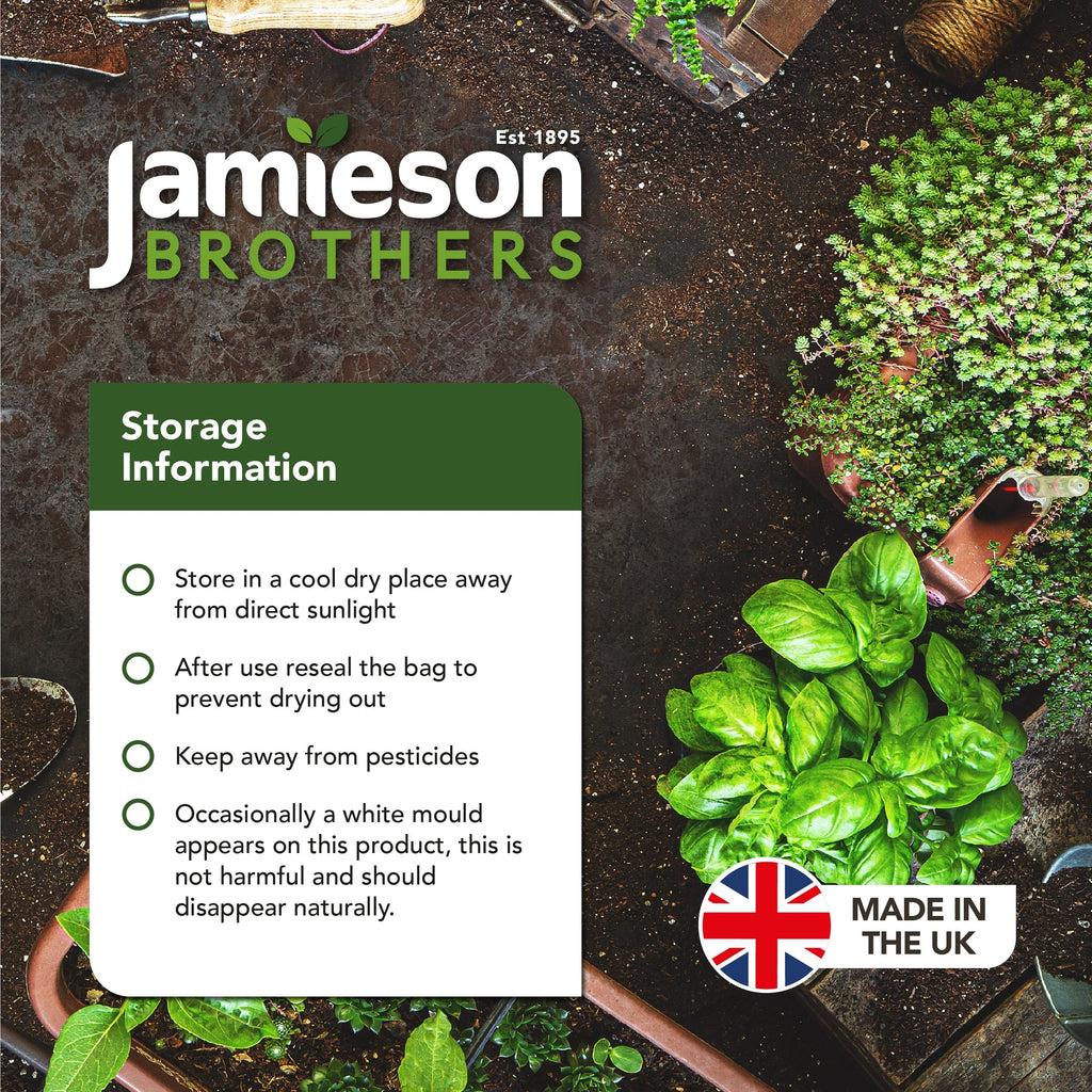 Hanging Basket Compost 60L By Jamieson Brothers