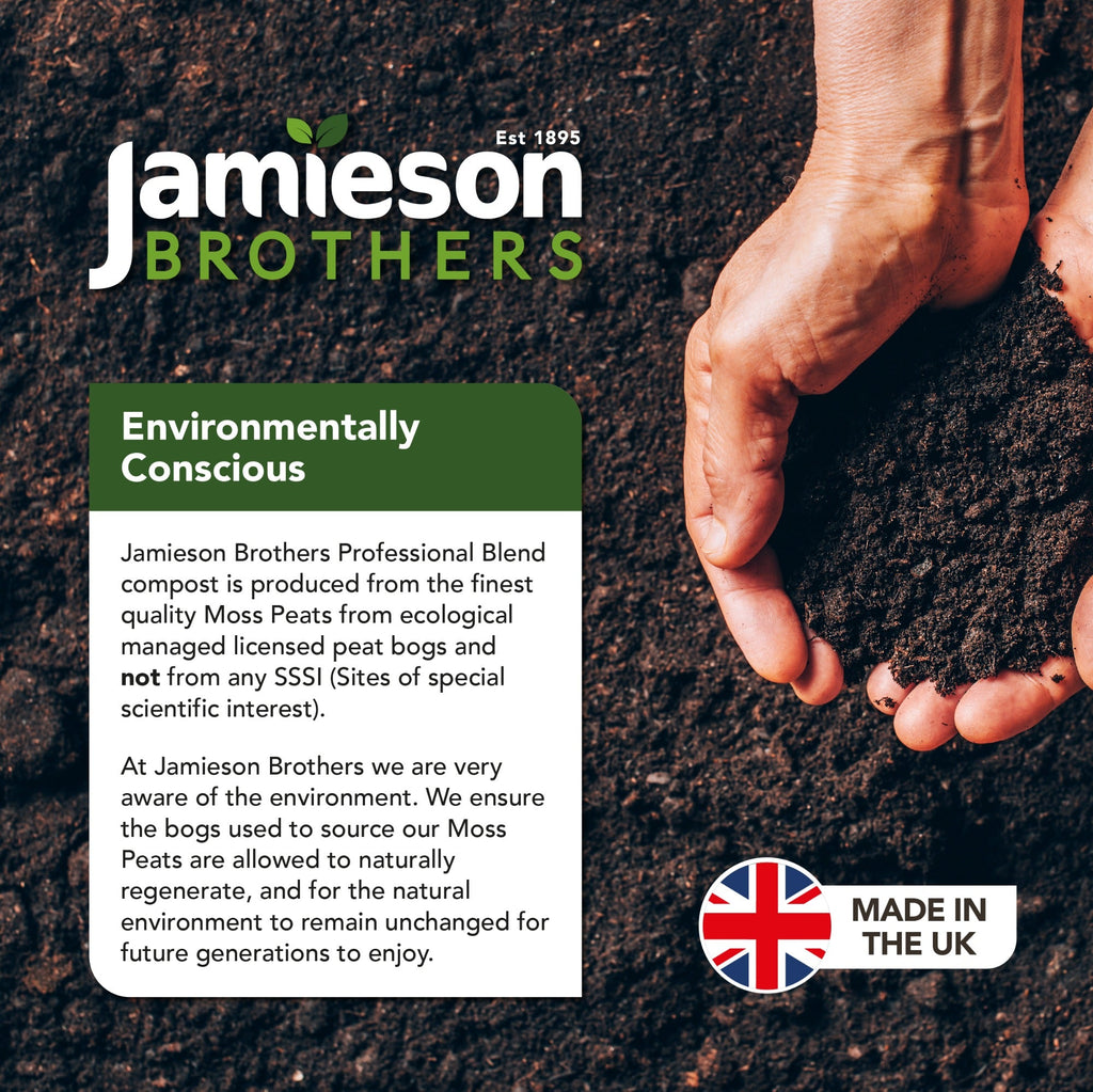 Peat Free Cumbrian Mix Multi Purpose Compost with Added John Innes 60L Professional Blend by Jamieson Brothers